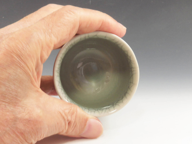 福島県のやきもの 大堀相馬焼の酒器ぐい呑