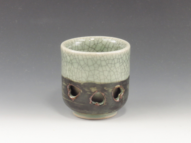 福島県のやきもの 大堀相馬焼の酒器ぐい呑