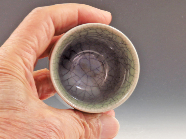 福島県のやきもの 大堀相馬焼の酒器ぐい呑